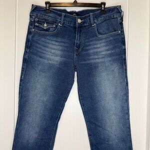 True Religion Ricky Relaxed Straight Size 34